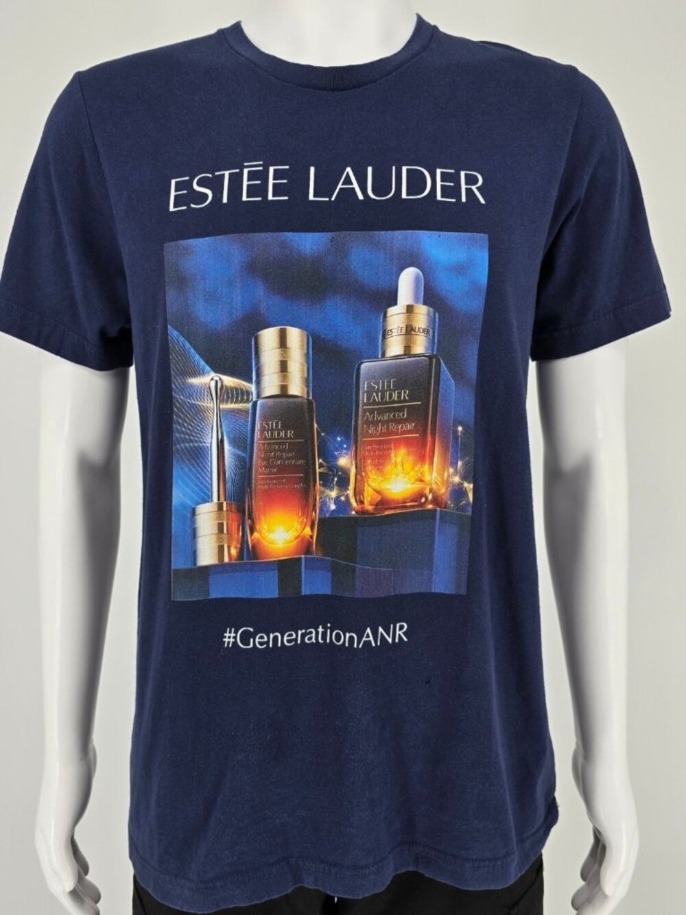 2020 Estée Lauder Advanced Night Repair #GenerationANR Promo T-Shirt (M) *Flaw